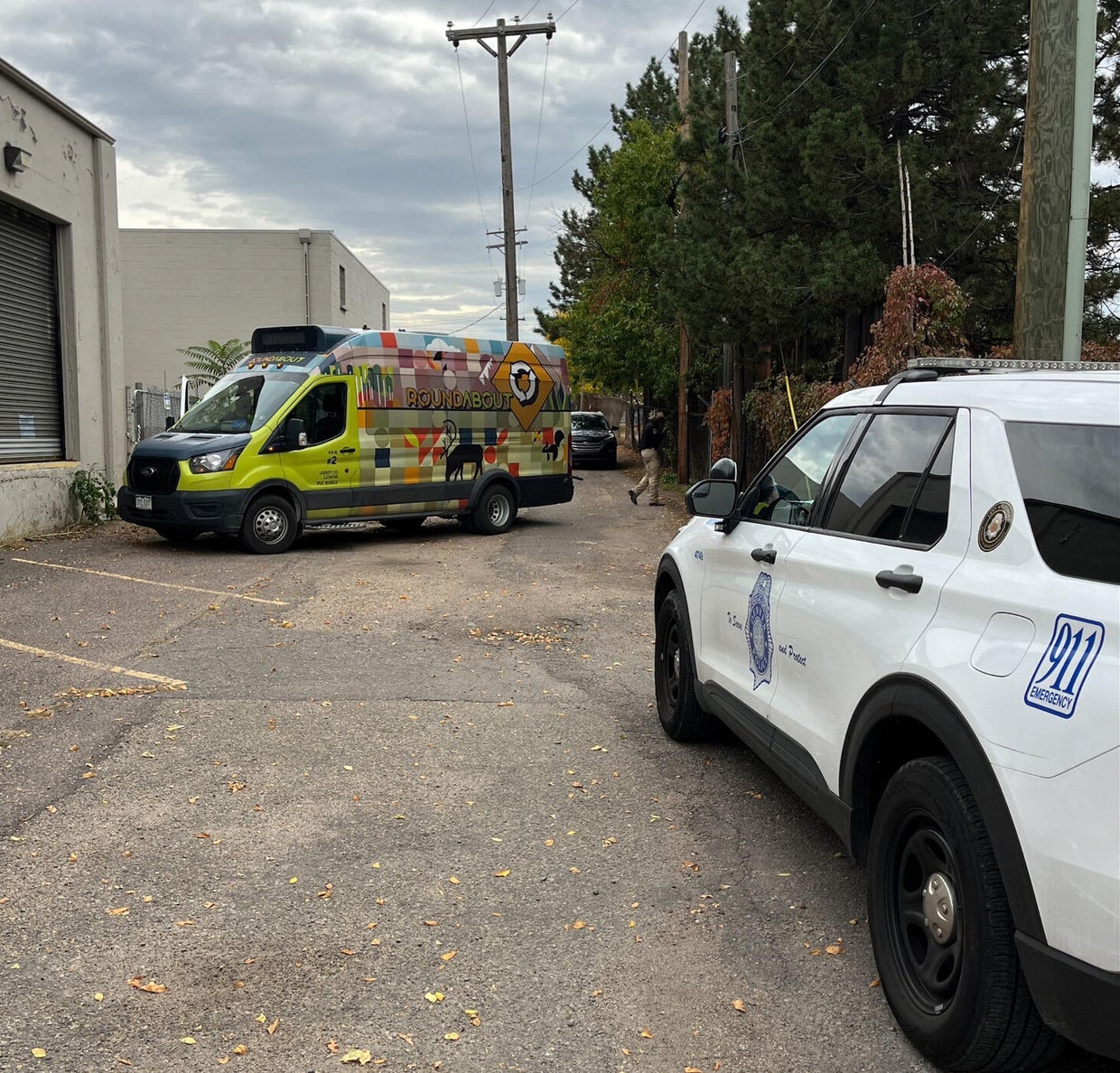 Body cam video shows stolen shuttle bus striking vehicle of Colorado ...