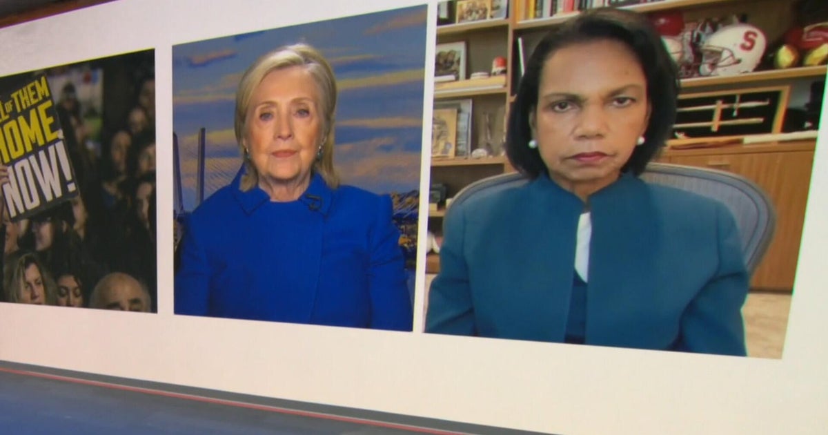 Hillary Clinton and Condoleezza Rice weigh in on Israel-Hamas peace deal