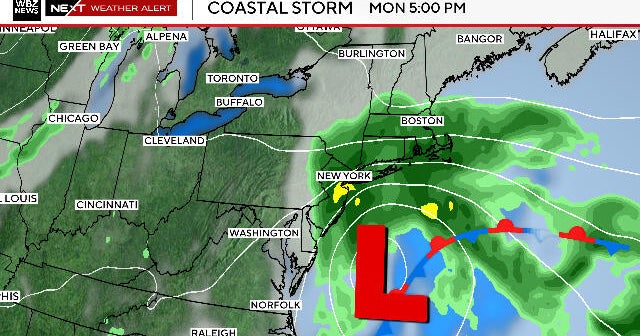 Boston nor'easter brings heavy rain, strong winds at end of holiday ...