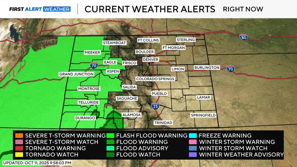 Flood evacuation in place for Colorado town of Pagosa Springs as San