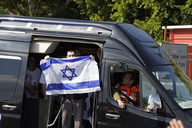 Israeli hostage Guy Gilboa Dalal returns from Hamas 