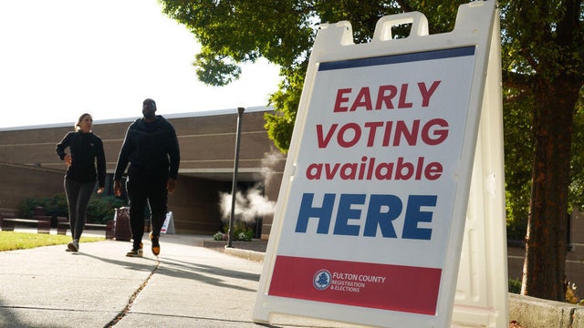 Early In-Person Voting Begins In Georgia 