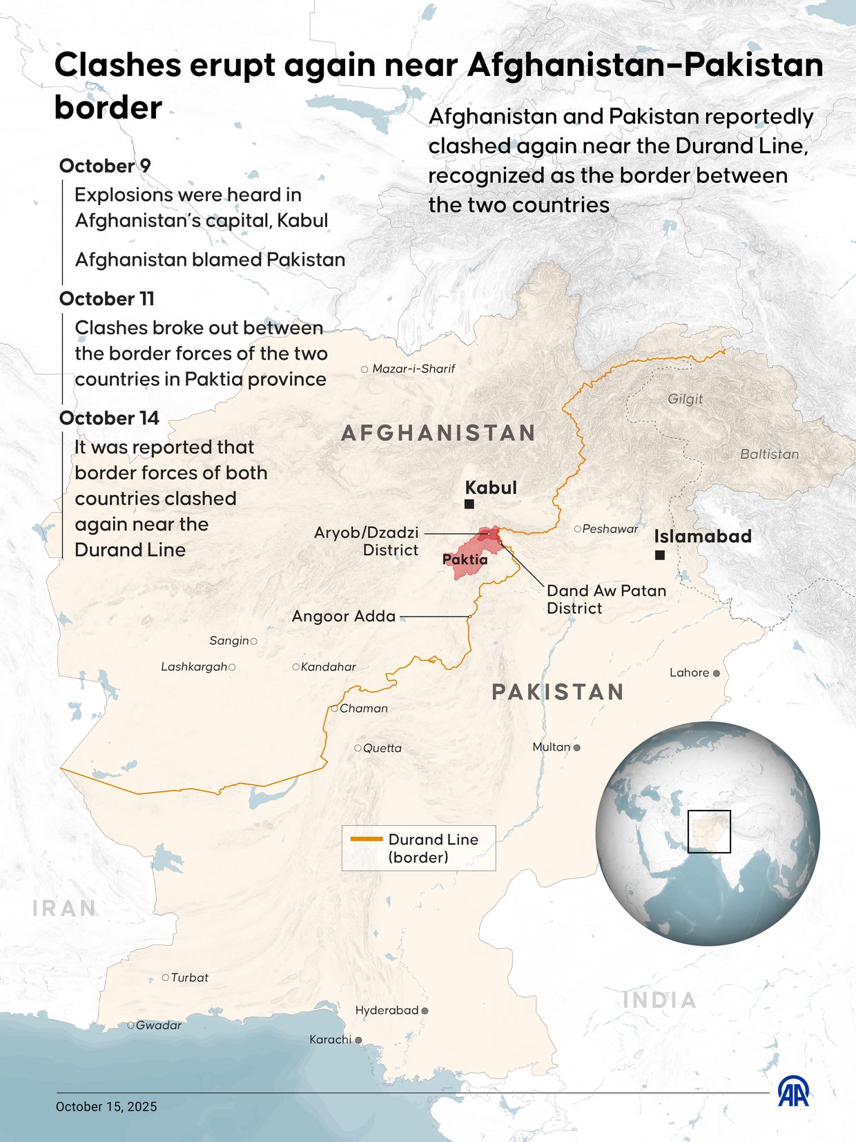 Afghanistan's Taliban announces ceasefire with Pakistan after