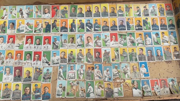 Old baseball cards