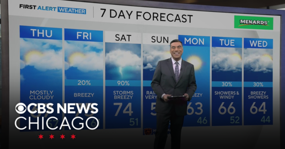 Here’s when Chicago area can expect more rain - CBS Chicago