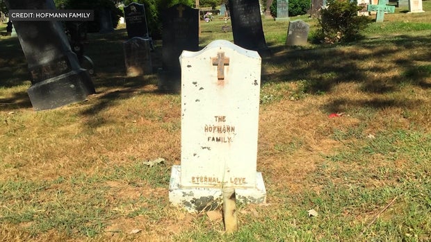 Hofmann family headstone