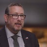 Joseph Edlow, the director of U.S. Citizenship and Immigration Services, in an interview with CBS News on Wednesday, Oct. 15, 2025. 