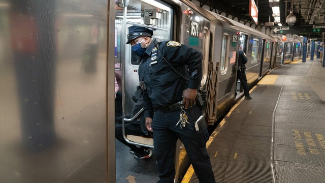 NYPD Increases Security In Subway Stations After Brooklyn Shooting 