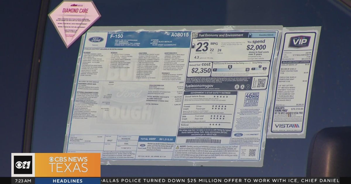 What's behind the record-high prices of new cars - CBS Texas