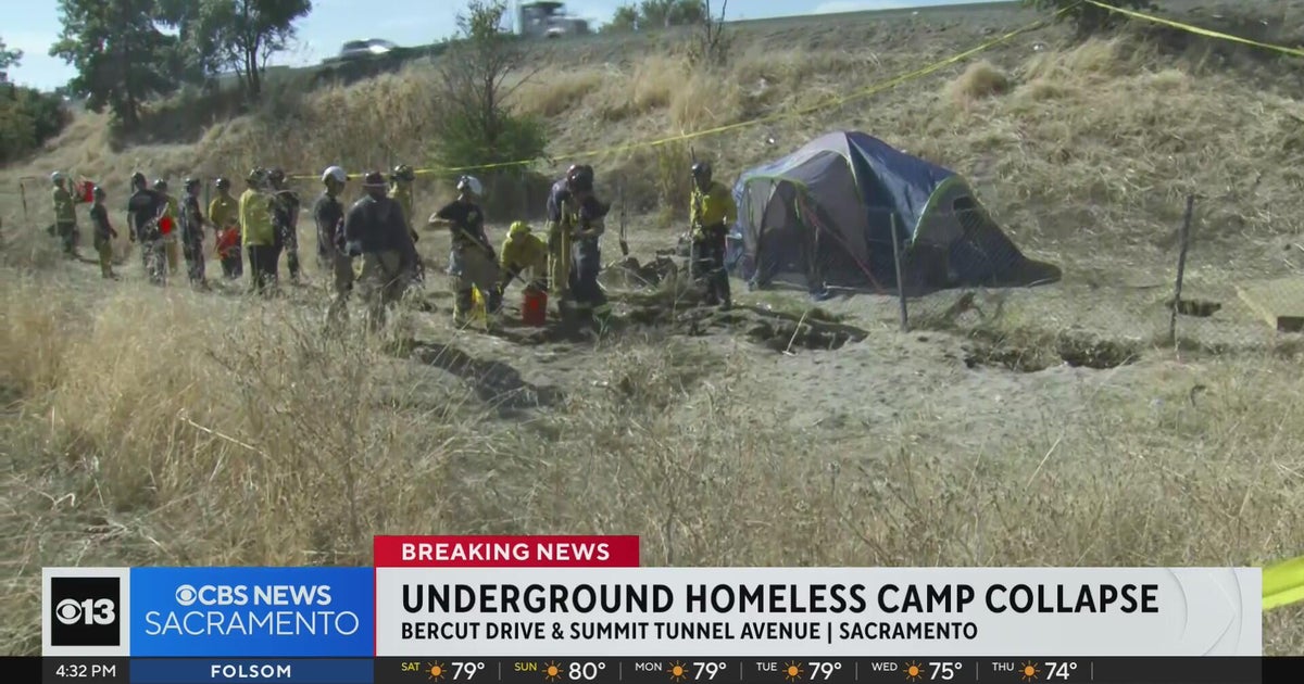 No one found during search of underground homeless camp collapse in ...