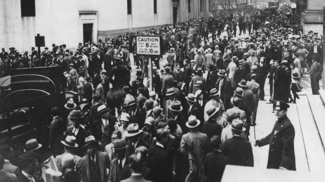 Wall Street On Black Tuesday 