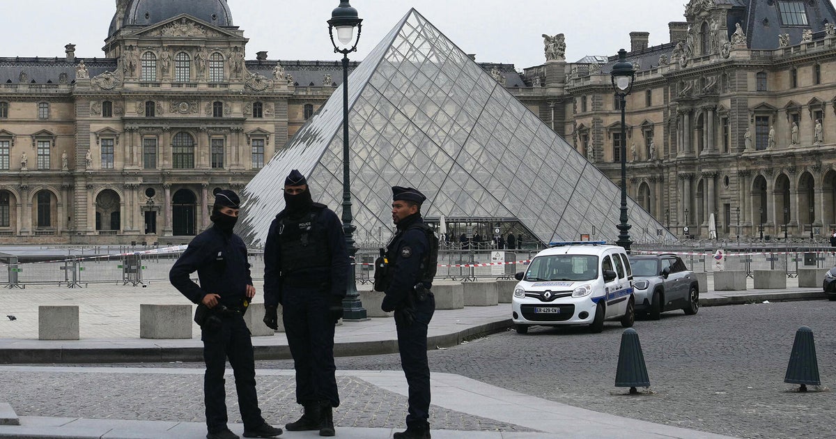 Thieves rob Louvre Museum in brazen daytime heist