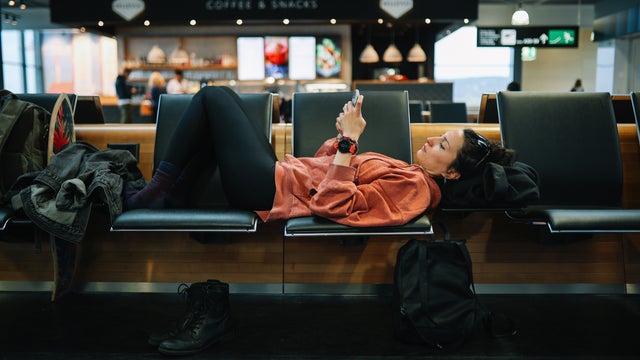 Long layover at the airport 