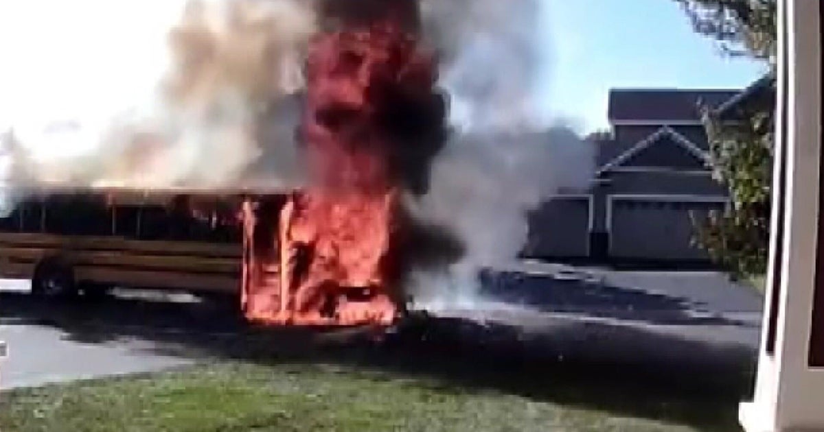 Bystanders Save Students From Bus Fires, Crash