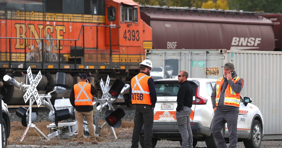 Rail conductor struck and killed by a train in Montana