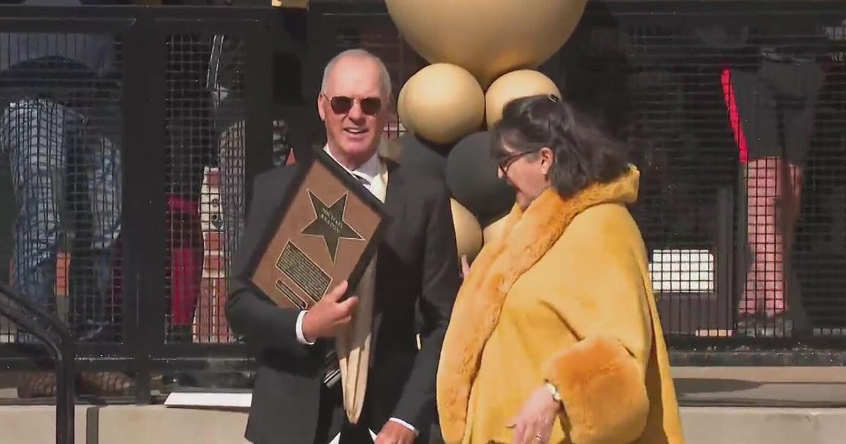 Michael Keaton attends inaugural Pittsburgh Walk of Fame induction