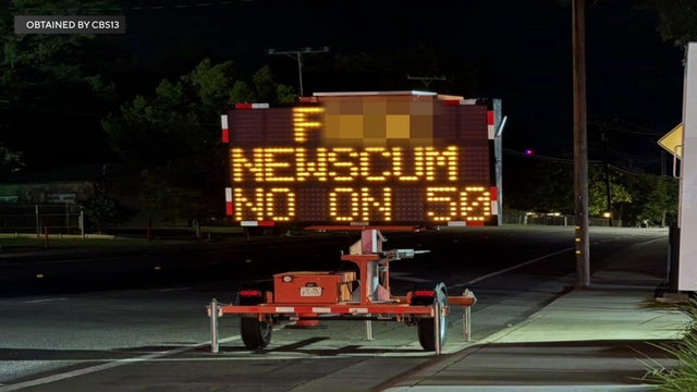 f newscum no on 50 sign 