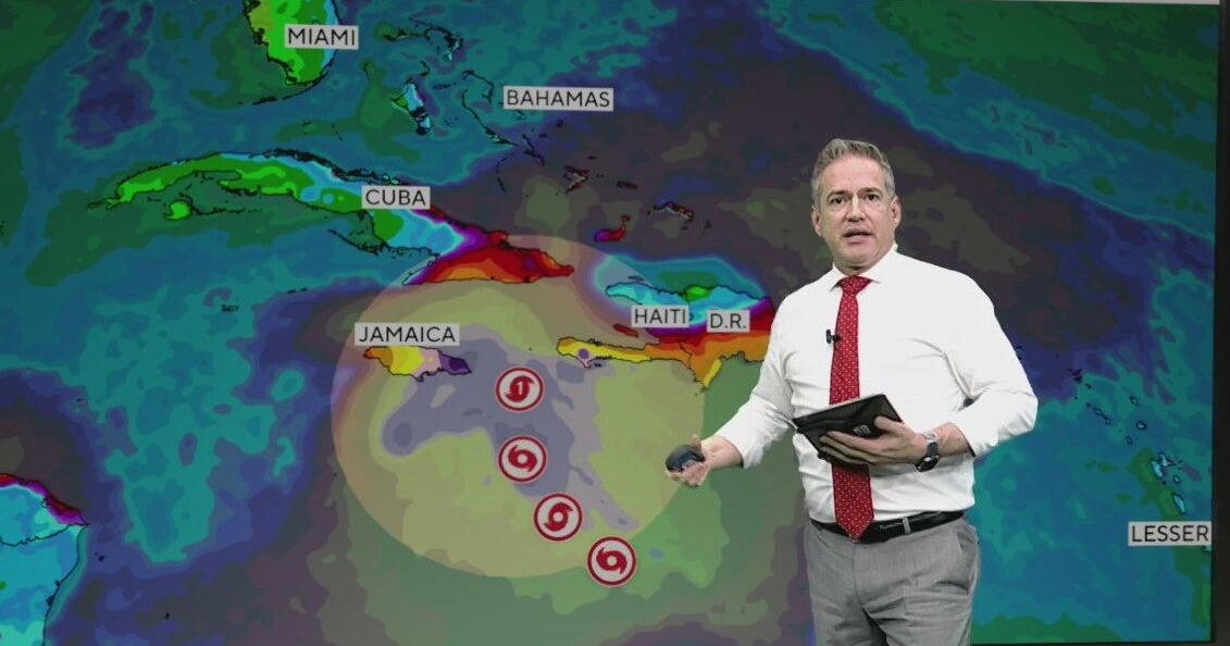 South Florida rain chances increase through Monday of next week - CBS Miami
