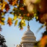 The dome of the U.S. Capitol is seen in Washington, D.C., on Oct. 22, 2025. 