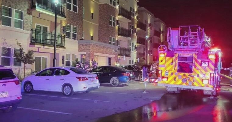 Front Range Fire Rescue crews rush to fire at apartment complex in ...