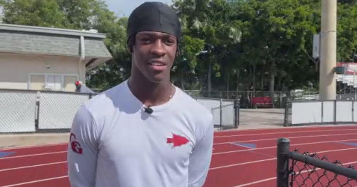 Meet Gary Hadley Jr., Cardinal Gibbons wide receiver, quarterback and Nat Moore Trophy contender