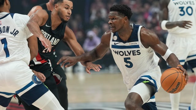 Timberwolves Trail Blazers Basketball 