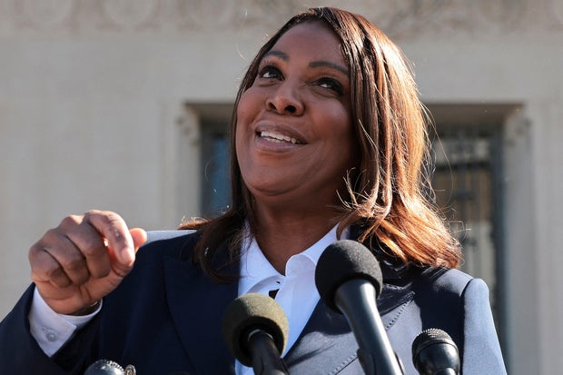 New York Attorney General Letitia James at U.S. District Court for the Eastern District of Virginia
