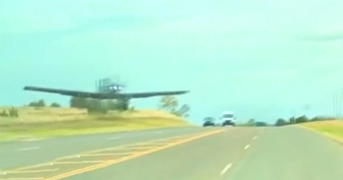 Eye Opener: Air Force plane crash caught on camera