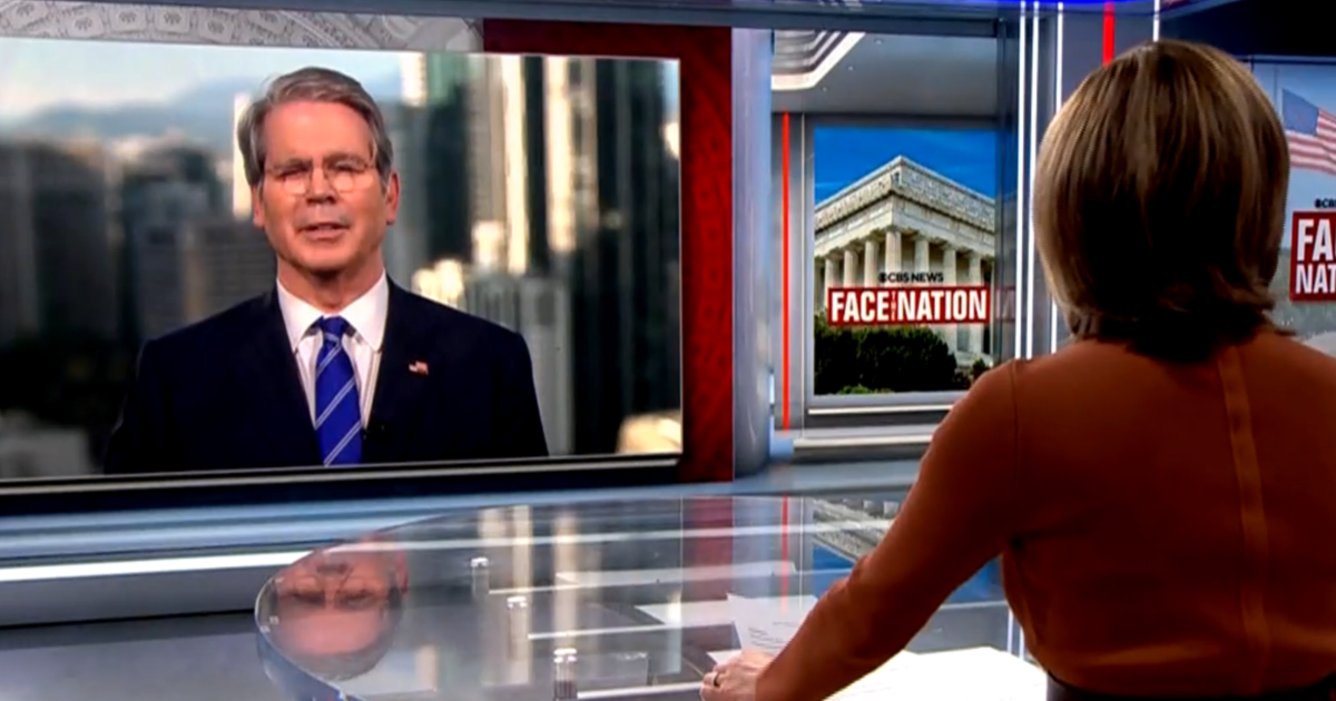 Transcript: Treasury Secretary Scott Bessent on "Face the Nation with Margaret Brennan," Oct. 26, 2025