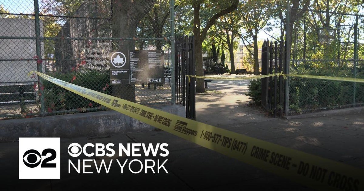 Woman grazed by bullet in Queens park - CBS New York