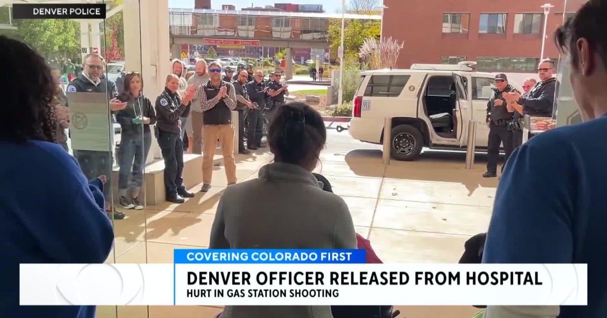 Denver police officer discharged from hospital after being shot during ...