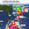 Maps show Hurricane Melissa approaching Jamaica as a Category 5