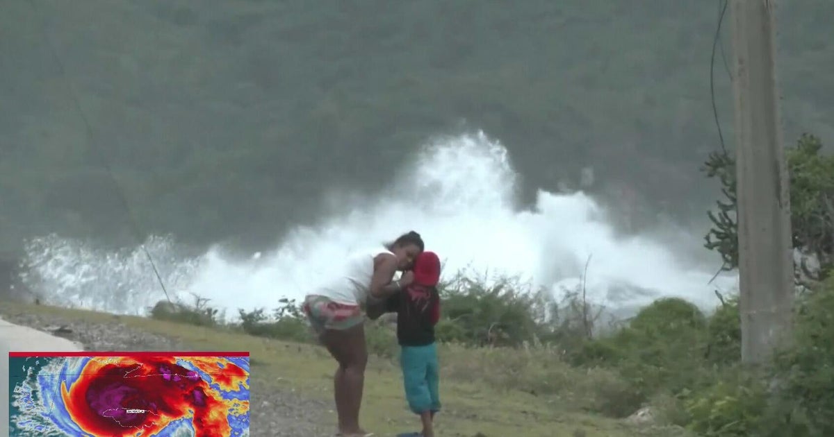 Hurricane Melissa slams into Jamaica as Category 5 storm with winds up to 185 mph