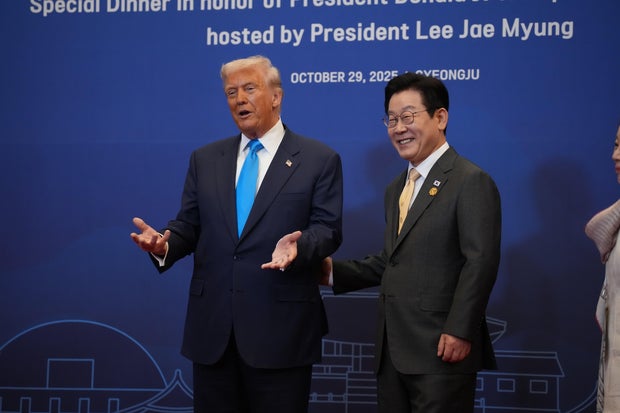 U.S. President Trump Attends Dinner Hosted By South Korean President Lee Jae Myung