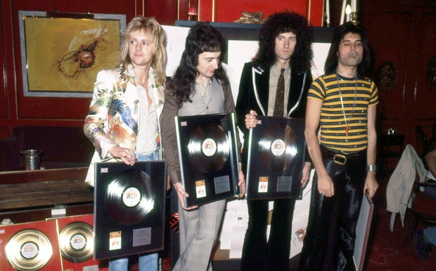 1978 में क्वीन समूह के सदस्य