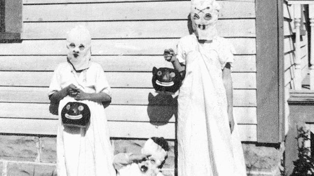 Halloween night in Kosovo