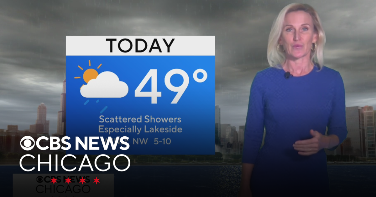 Scattered showers on Saturday in Chicago - CBS Chicago