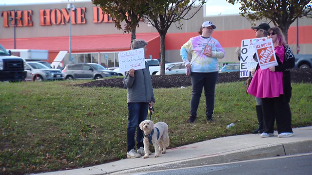 Baltimore County "ICE out of Home Depot" Rally 