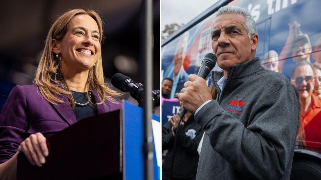 Jack Ciattarelli and Mikie Sherrill 