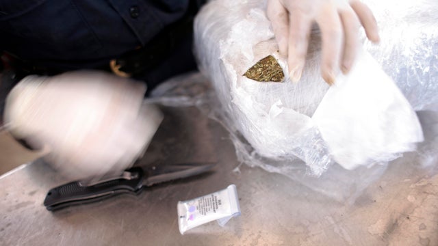 USA - Mexico Border - Drug Bust 