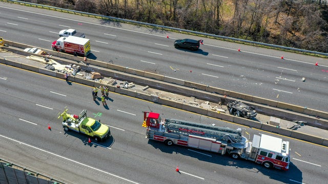 I-695 Baltimore County Work Zone Crash 