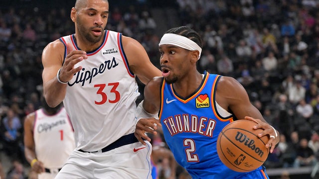 Thunder Clippers Basketball 