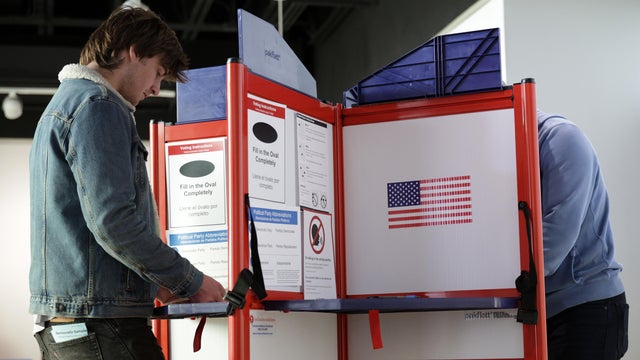 Voters In Virginia Head To The Polls To Elect State's Next Governor 