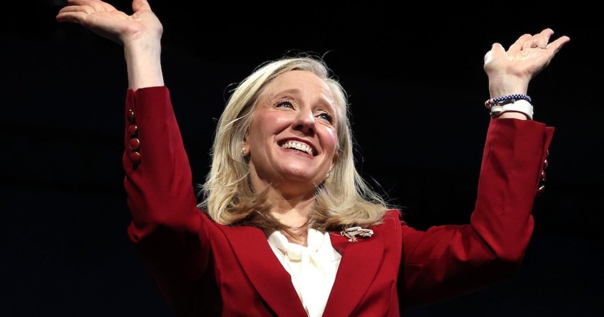 Watch: Abigail Spanberger's victory speech as CBS News projects her to win Virginia governor race