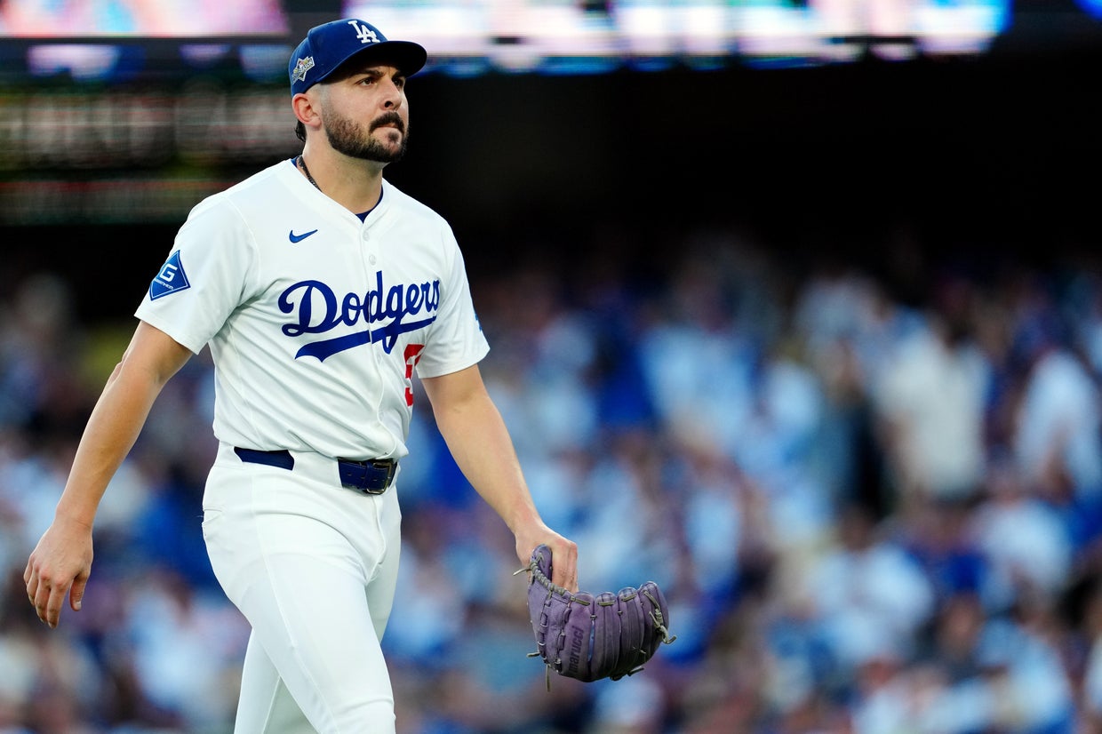 Dodgers pitcher Alex Vesia announces baby daughter's death - CBS Los ...