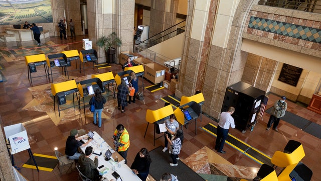 Election Day Voting in Los Angeles 