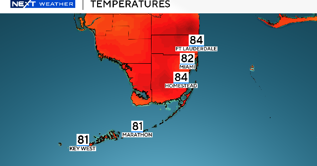 Warm and dry weekend across South Florida ahead of next week’s cold front filled with Arctic air