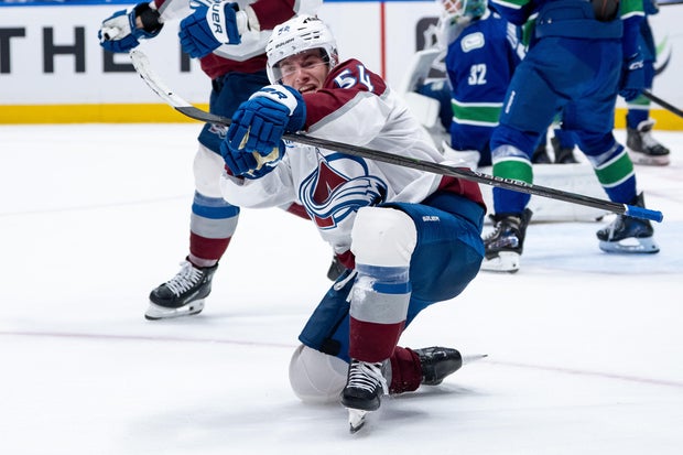 NHL: NOV 09 Avalanche at Canucks 