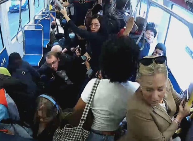 Muni Train Passengers during Sept. 24, 2025 incident 