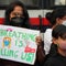 Air pollution in India's capital draws protests as schools are shuttered